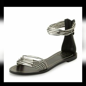 Tory Burch‎ Mignon Braided Leather Sandals - 6.5 - LIKE NEW